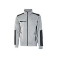 EY129GS - FELPA U-POWER MODELLO SNUG GREY SILVER - Abbigliamento da lavoro