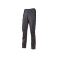 ST270GI - Pantaloni da lavoro U-Power BRAVO TOP WINTER GREY IRON - Abbigliamento da lavoro