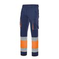 303007-6119 - PANTALONI DA LAVORO ALTAVISIBILITA' BICOLORE MULTITASCHE - Abbigliamento da lavoro