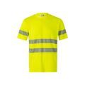 305508-20 - T-SHIRT ALTA VISIBILITA' GIALLO FLUO BANDA SEGMENTATA - Abbigliamento da lavoro