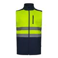 305906-61/20 - Gilet in soft shell bicolore alta visibilità Velilla 305906 AV - Abbigliamento da lavoro