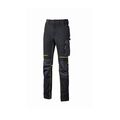 PE257BC - Pantaloni da lavoro U POWER ATOM LADY BLACK CARBON - Abbigliamento da lavoro