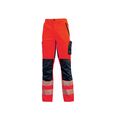 HL222RF - Pantaloni da lavoro alta visibilità U POWER ROY Red Fluo - Abbigliamento da lavoro
