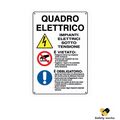 474339 - CARTELLO QUADRO ELETTRICO POLIONDA 60X40 - Segnaletica