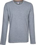 AY7500 - T-SHIRT GIROCOLLO MANICA LUNGA PINETA PYPER 165gr COLORE GRIGIO MELANGE - Abbigliamento da lavoro