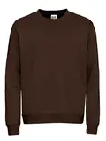 BS331-CH - BS FELPA GIROCOLLO CHOCOLATE - Abbigliamento da lavoro