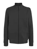 BS334-DG - BS FELPA ZIP INTERA GRIGIO SCURO - Abbigliamento da lavoro