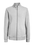 BS334-GY - BS FELPA ZIP INTERA GREY HEATHER - Abbigliamento da lavoro