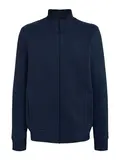 BS334-NY - BS FELPA ZIP INTERA BLU NAVY - Abbigliamento da lavoro