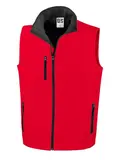BS551-RD - GILET BS SOFTSHELL TRAVELLER ROSSO - Abbigliamento da lavoro
