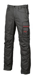 HY015BC - Pantaloni da lavoro U POWER SMILE Black Carbon - Abbigliamento da lavoro