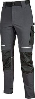 PE145AG - Pantaloni da lavoro U POWER ATOM ASPHALT GREY - Abbigliamento da lavoro