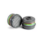 AZM2095 - Filtro A1B1E1K1P3 R per semimaschera ETNA confezione 2 filtri - Protezione vie respiratorie