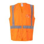 305903 - GILET PROFESIONALE ALTA VISIBILITA CON PORTA BADGE - Abbigliamento da lavoro