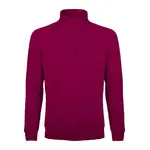 BS330-BU - BS FELPA MEZZA ZIP BURGUNDY - Abbigliamento da lavoro