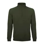 BS330-OL - BS FELPA MEZZA ZIP OLIVA - Abbigliamento da lavoro