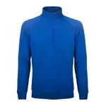 BS330-RB - BS FELPA MEZZA ZIP BLU ROYAL - Abbigliamento da lavoro
