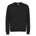 BS331-BK - BS FELPA GIROCOLLO NERO - Abbigliamento da lavoro