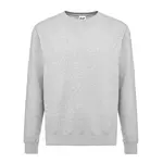 BS331-GY - BS FELPA GIROCOLLO GREY HEATHER - Abbigliamento da lavoro