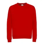 BS331-RD - BS FELPA GIROCOLLO ROSSO - Abbigliamento da lavoro