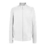BS334-WH - BS FELPA ZIP INTERA BIANCO - Abbigliamento da lavoro