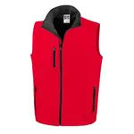 BS551-RD - GILET BS SOFTSHELL TRAVELLER ROSSO - Abbigliamento da lavoro