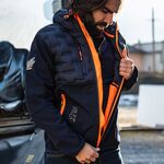 FU213DB - GIUBBINO U-POWER MODELLO SPOCK DEEP BLUE - Abbigliamento da lavoro