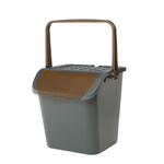 ECW29M - Pattumiera 28 lt per raccolta differenziata Ecologica Ecoplastic col. Marrone - Sacchi e contenitori