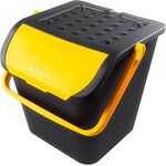 ECW29G - Pattumiera 28 lt per raccolta differenziata Ecologica Ecoplastic col. Giallo - Sacchi e contenitori