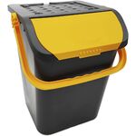 EC35G - Pattumiera 35 lt per raccolta differenziata Ecologica Ecoplastic col. Giallo - Sacchi e contenitori