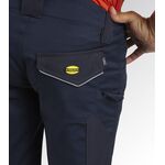 161758-60062 - Pantaloncino Bermuda da lavoro POLY - Utility Diadora - Classic Navy 60062 - Abbigliamento da lavoro