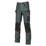 EX069RJ - Jeans da lavoro U-POWER Platinum Button - Abbigliamento da lavoro