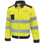 HL152YF - Giacca Giubbotto da lavoro alta visibilità U-Power mod. Gleam - Abbigliamento da lavoro