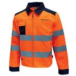 HL152OF - Giacca Giubbotto da lavoro alta visibilità U-Power mod. Gleam - Abbigliamento da lavoro