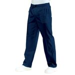 044602 - Pantalone Unisex con elastico Blu - Isacco - Abbigliamento da lavoro
