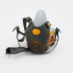 AZM2000 - Respiratore Semimaschera Professionale ETNA con attacco rapido 2 filtri - Protezione vie respiratorie
