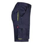 103010S-01/20 - PANTALONCINI CORTI BERMUDA UOMO DA LAVORO STRETCH BICOLORE MULTITASCHE VELILLA - Abbigliamento da lavoro