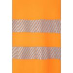 305508-19 - T-SHIRT ALTA VISIBILITA' ARANCIO FLUO BANDA SEGMENTATA - Abbigliamento da lavoro