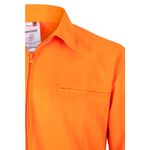 153-01/19 - Giacca Giubbotto da lavoro bicolore ad alta visibilità 153 Velilla blu marino/arancio fluo - Abbigliamento da lavoro