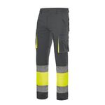 303007-0820 - PANTALONI DA LAVORO ALTAVISIBILITA' BICOLORE MULTITASCHE - Abbigliamento da lavoro