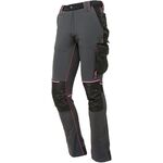 PE145GF - Pantaloni da lavoro U POWER ATOM LADY GREY FUCSIA - Abbigliamento da lavoro