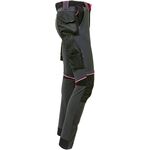PE145GF - Pantaloni da lavoro U POWER ATOM LADY GREY FUCSIA - Abbigliamento da lavoro
