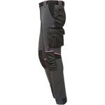 PE145GF - Pantaloni da lavoro U POWER ATOM LADY GREY FUCSIA - Abbigliamento da lavoro