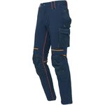 PE145DB - Pantaloni da lavoro U POWER ATOM Deep Blue - Abbigliamento da lavoro