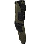PE145DG - Pantaloni da lavoro U Power ATOM colore DARK GREEN - Abbigliamento da lavoro