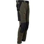 PE145DG - Pantaloni da lavoro U Power ATOM colore DARK GREEN - Abbigliamento da lavoro