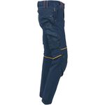 PE145DB - Pantaloni da lavoro U POWER ATOM Deep Blue - Abbigliamento da lavoro