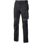 FU258BC - Pantaloni da lavoro donna U POWER World Black Carbon - Abbigliamento da lavoro