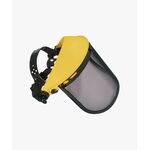 5708 - VISIERA IN RETE METALLICA CON SEMICALOTTA PROTETTIVA - Protezione facciale