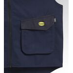 160302-60062 - GILET DA LAVORO UOMO UTILITY DIADORA VEST MOVER 60062 - Abbigliamento da lavoro